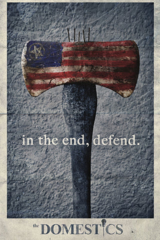 The Domestics Style B Movie Poster 11 x 17 inch