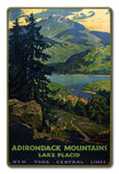 Adirondack Mountains Vintage Metal Sign Metal Sign
