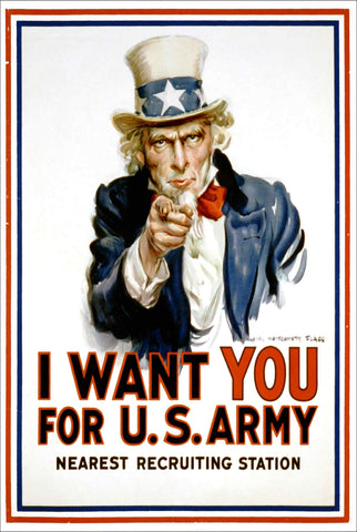 I Want You Vintage Metal Sign Metal Sign