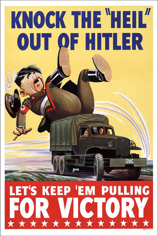 Knock The Heil Vintage Metal Sign Metal Sign