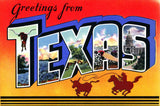 Greetings From Texas Vintage Metal Sign Metal Sign