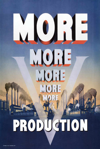 More Production Vintage Metal Sign Metal Sign