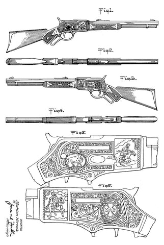 Toy Western Rifle Vintage Metal Sign Metal Sign