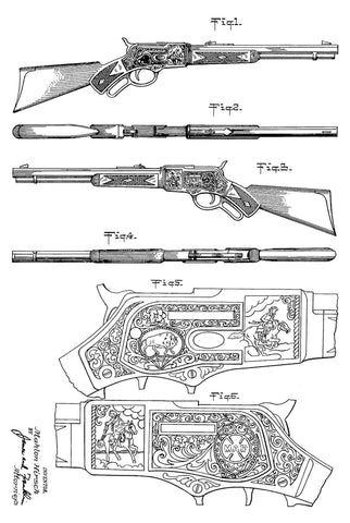 Toy Western Rifle Vintage Metal Sign Metal Sign