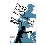 Cure Juvenile Vintage Metal Sign Metal Sign