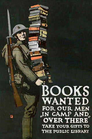 Books Wanted Vintage Metal Sign Metal Sign