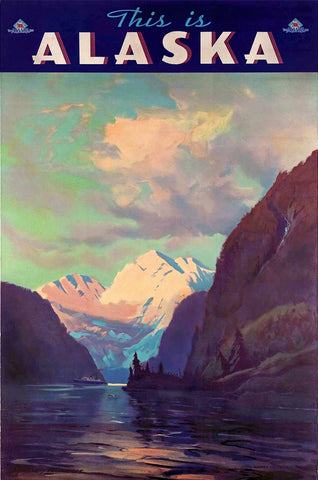 This Is Alaska Vintage Metal Sign Metal Sign