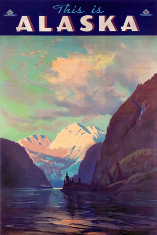 This Is Alaska Vintage Metal Sign Metal Sign