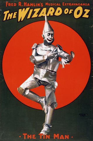 Wizard Of Oz Vintage Metal Sign Metal Sign