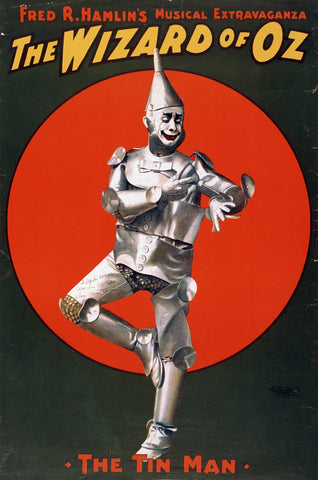 Wizard Of Oz Vintage Metal Sign Metal Sign