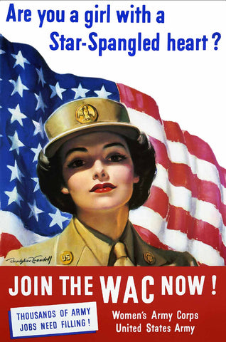 Join The Wac Now Vintage Metal Sign Metal Sign