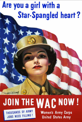 Join The Wac Now Vintage Metal Sign Metal Sign