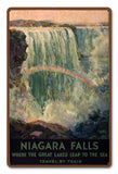 Niagara Falls 12 X 18 vintage metal sign Metal Sign