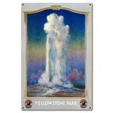 VTG422   OLD FAITHFUL Metal Sign