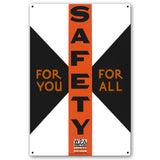 VTG449   Safety Metal Sign