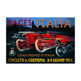 Cremona Circuit Vintage Sign Metal Sign