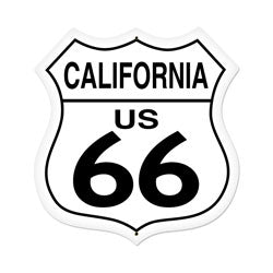 California-Route-66-Vintage-Sign-Metal-Sign
