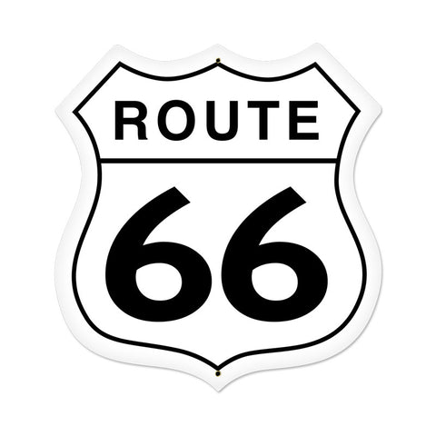 Route 66 Vintage Sign Metal Sign