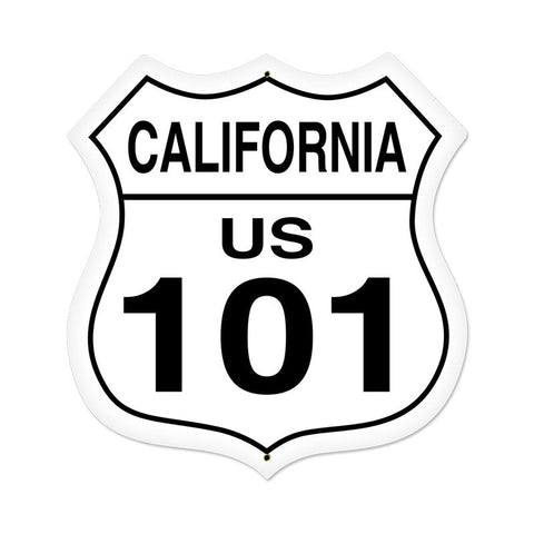 California-Route-101-Vintage-Sign-Metal-Sign