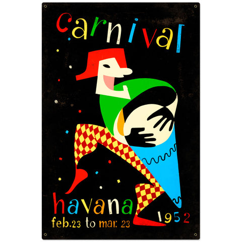 Carnival Havana Vintage Sign Metal Sign