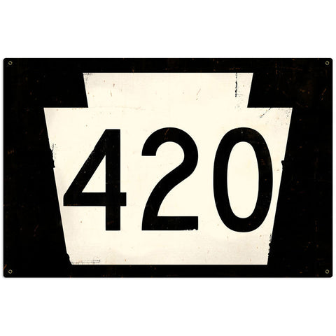 Route-420-Vintage-Sign-Metal-Sign