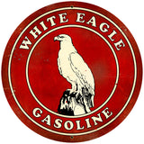 White Eagle Gasoline Vintage Sign Metal Sign