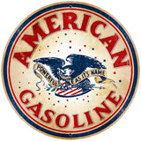 American Gasoline Vintage Sign Metal Sign