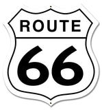 Route US 66 Vintage Sign Metal Sign