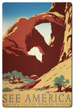 See America Vintage Sign Metal Sign