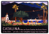 Catalina Vintage Sign Metal Sign