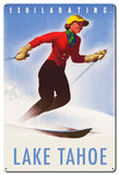 Exhilarating Lake Tahoe Vintage Sign Metal Sign