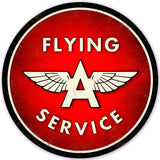 Flying A Service Vintage Sign Metal Sign
