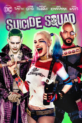 Suicide Squad Style B Movie Poster 11 x 17 inch