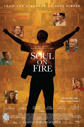 Soul on Fire Style A Movie Poster 11 x 17 inch