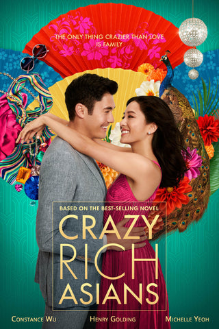 Crazy Rich Asians Style D Movie Poster 27 x 40 inch