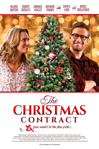 The Christmas Contract Style A Movie Poster 27 x 40 inch