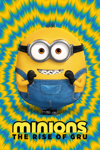 Minions: The Rise of Gru Style D Movie Poster 11 x 17 inch