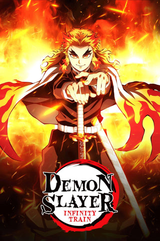Demon Slayer -Kimetsu no Yaiba- The Movie: Mugen Train Style E Movie Poster 27 x 40 inch