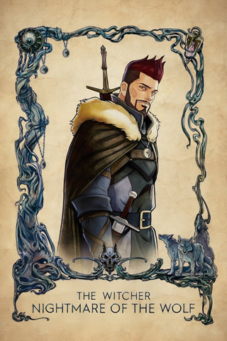 The Witcher: Nightmare of the Wolf Style C Movie Poster 11 x 17 inch