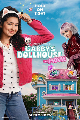Gabby's Dollhouse: The Movie Style B Movie Poster 11 x 17 inch