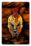 Spartan Skull Vintage Sign Metal Sign