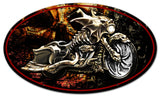 Bad Ass Bagger Vintage Sign Metal Sign