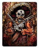 MEXICAN GUN FIGHTER Vintage Sign Metal Sign