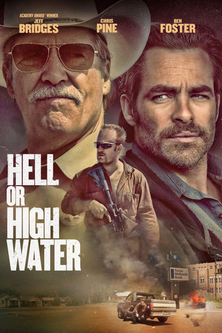 Hell or High Water Style B Movie Poster 27 x 40 inch