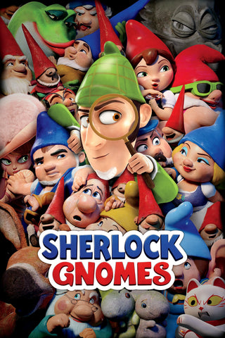 Sherlock Gnomes Style A Movie Poster 11 x 17 inch