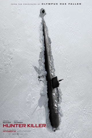 Hunter Killer Style E Movie Poster 11 x 17 inch