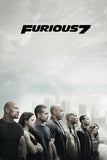 Furious 7 Style B Movie Poster 27 x 40 inch