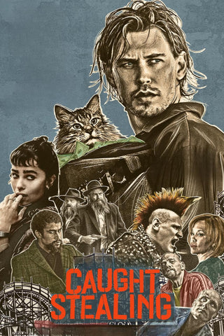 Caught Stealing Style E Movie Poster 11 x 17 inch
