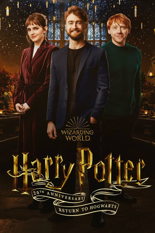 Harry Potter 20th Anniversary: Return to Hogwarts Style A Movie Poster 27 x 40 inch