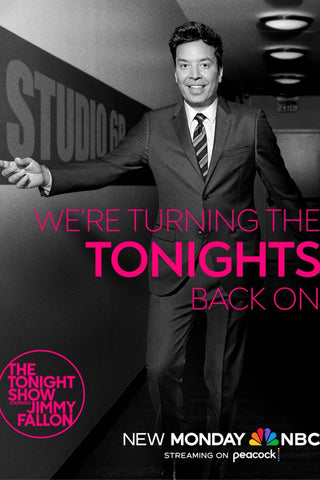 The Tonight Show Starring Jimmy Fallon Style: 3 - 27 x 40 inch. TV Show Poster